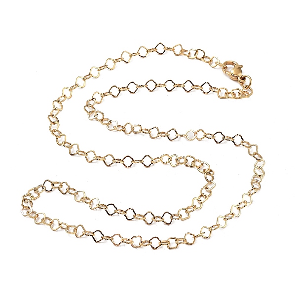 PandaHall 304 Stainless Steel Necklace, Ring, Real 18K Gold Plated, 21.34 inch(54.2cm) 304 Stainless Steel
PandaHall 304 Stainless Steel Necklace, Ring, Real 18K Gold Plated, 21.34 inch(54.2cm) 304 Stainless Steel