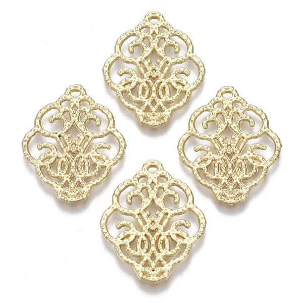 PandaHall Alloy Filigree Joiners Links, Flower, Light Gold, 27.5x22x1mm Alloy Flower
PandaHall Alloy Filigree Joiners Links, Flower, Light Gold, 27.5x22x1mm Alloy Flower
