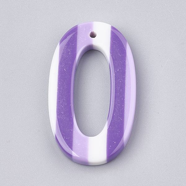 PandaHall Resin Pendants, Oval with Stripe Pattern, Violet, 33x19.5x4mm, Hole: 1mm Resin Oval Purple
PandaHall Resin Pendants, Oval with Stripe Pattern, Violet, 33x19.5x4mm, Hole: 1mm Resin Oval Purple