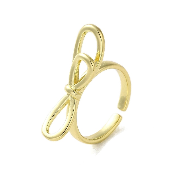 PandaHall Brass Rings, Bowknot, Real 18K Gold Plated, US Size 6(16.5mm) Brass Bowknot
PandaHall Brass Rings, Bowknot, Real 18K Gold Plated, US Size 6(16.5mm) Brass Bowknot