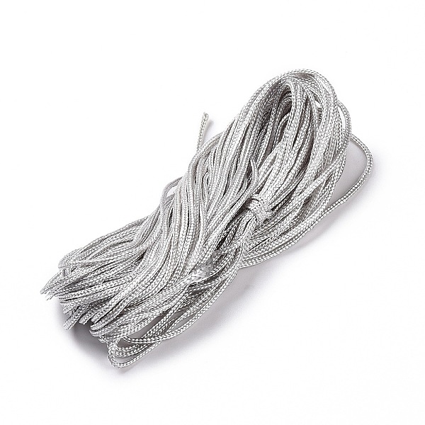 PandaHall Polyester Cord, Chinese Knotting Cord, Round, Gray, 1.5mm, about 14.22 Yards(13m)/Bundle Polyester Gray
PandaHall Polyester Cord, Chinese Knotting Cord, Round, Gray, 1.5mm, about 14.22 Yards(13m)/Bundle Polyester Gray