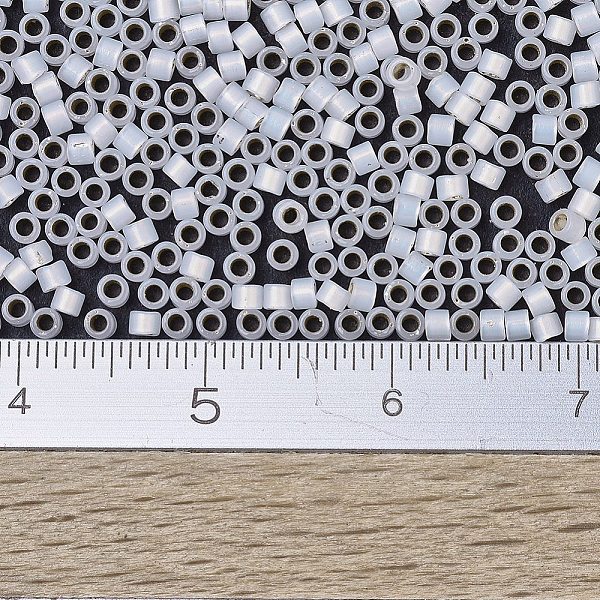 PandaHall MIYUKI Delica Beads, Cylinder, Japanese Seed Beads, 11/0, (DB0221) Gilt Lined White Opal, 1.3x1.6mm, Hole: 0.8mm, about...
PandaHall MIYUKI Delica Beads, Cylinder, Japanese Seed Beads, 11/0, (DB0221) Gilt Lined White Opal, 1.3x1.6mm, Hole: 0.8mm, about...