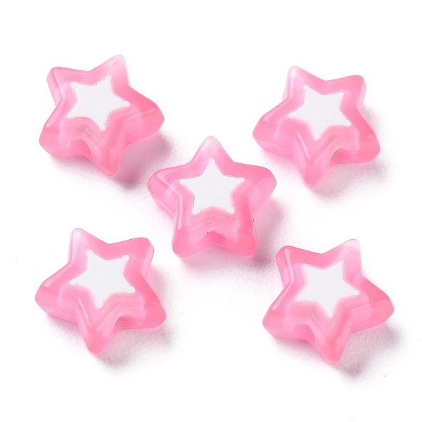 PandaHall Star Acrylic Beads, Bead in Bead, Pink, 8.5x9x4mm, Hole: 1.8mm, about 2941pcs/500g Acrylic Star Pink
PandaHall Star Acrylic Beads, Bead in Bead, Pink, 8.5x9x4mm, Hole: 1.8mm, about 2941pcs/500g Acrylic Star Pink