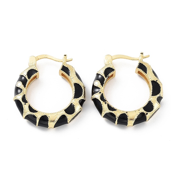 PandaHall Ring Rack Plating Brass Enamel Hoop Earrings for Women, Long-Lasting Plated, Lead Free & Cadmium Free, Real 18K Gold Plated..., Black
PandaHall Ring Rack Plating Brass Enamel Hoop Earrings for Women, Long-Lasting Plated, Lead Free & Cadmium Free, Real 18K Gold Plated..., Black
