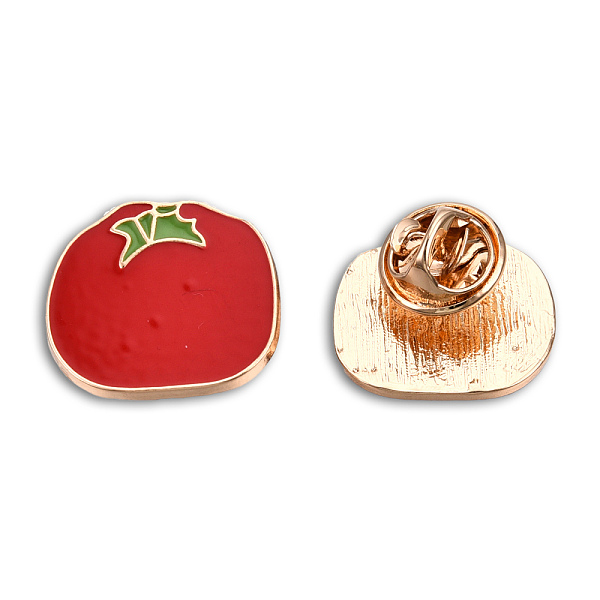 PandaHall Tomato Enamel Pin, Light Gold Plated Alloy Vegetables Badge for Backpack Clothes, Nickel Free & Lead Free, Red, 18.5x20mm...
PandaHall Tomato Enamel Pin, Light Gold Plated Alloy Vegetables Badge for Backpack Clothes, Nickel Free & Lead Free, Red, 18.5x20mm...