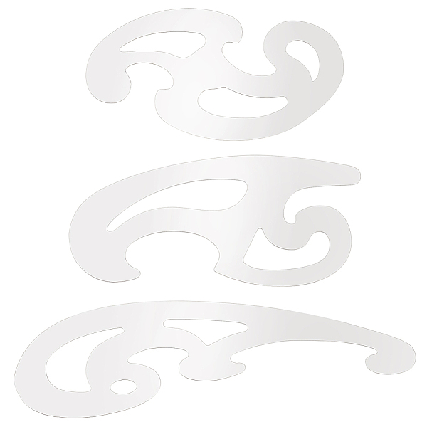 PandaHall BENECREAT 3 Pcs Stainless Steel French Curve Ruler, Metal Pattern Ruler, Drafting Stencils Drawing Templates Tool for Garment...
PandaHall BENECREAT 3 Pcs Stainless Steel French Curve Ruler, Metal Pattern Ruler, Drafting Stencils Drawing Templates Tool for Garment...