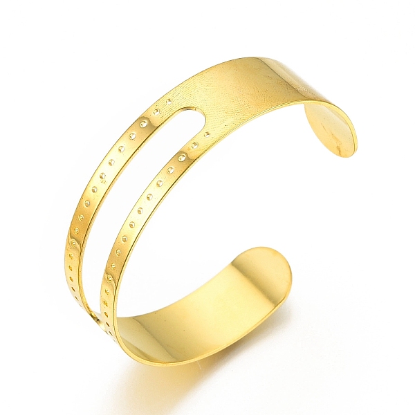 PandaHall Brass Cuff Bangle Making, Cadmium Free & Nickel Free & Lead Free, Golden, 5/8 inch(1.5cm), Hole: 0.9mm, Inner Diameter: 2-3/8 inch...
PandaHall Brass Cuff Bangle Making, Cadmium Free & Nickel Free & Lead Free, Golden, 5/8 inch(1.5cm), Hole: 0.9mm, Inner Diameter: 2-3/8 inch...