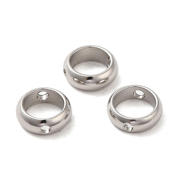 PandaHall 201 Stainless Steel Bead Frames, Ring, Stainless Steel Color, 7x2.5mm, Hole: 1mm 201 Stainless Steel Ring
PandaHall 201 Stainless Steel Bead Frames, Ring, Stainless Steel Color, 7x2.5mm, Hole: 1mm 201 Stainless Steel Ring