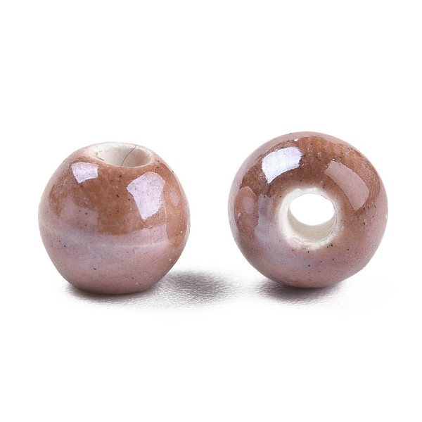 PandaHall Pearlized Handmade Porcelain Round Beads, Camel, 6mm, Hole: 1.5mm Porcelain Round Brown
PandaHall Pearlized Handmade Porcelain Round Beads, Camel, 6mm, Hole: 1.5mm Porcelain Round Brown