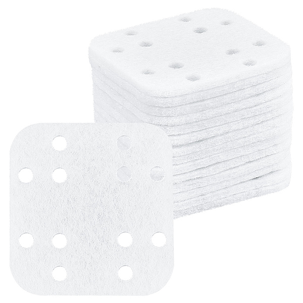 PandaHall WADORN 30Pcs Cotton Fibre Perfume Pads, Essential Oils Diffuser Locket Pads, Rectangle, White, 5.3x4.9x0.3cm, Hole: 5mm Cotton...
PandaHall WADORN 30Pcs Cotton Fibre Perfume Pads, Essential Oils Diffuser Locket Pads, Rectangle, White, 5.3x4.9x0.3cm, Hole: 5mm Cotton...