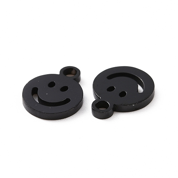 PandaHall Vacuum Plating 304 Stainless Steel Charms, Cut-Out, Manual Polishing, Hollow, Flat Round with Smile, Electrophoresis Black...
PandaHall Vacuum Plating 304 Stainless Steel Charms, Cut-Out, Manual Polishing, Hollow, Flat Round with Smile, Electrophoresis Black...