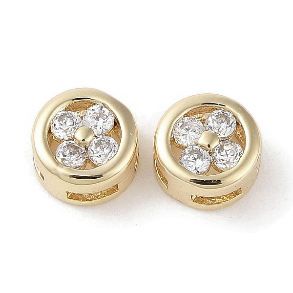 PandaHall Brass Micro Pave Clear Cubic Zirconia Beads, Flat Round with Flower Pattern, Real 18K Gold Plated, 5.5x3.5mm, Hole: 2.5x0.9mm...
PandaHall Brass Micro Pave Clear Cubic Zirconia Beads, Flat Round with Flower Pattern, Real 18K Gold Plated, 5.5x3.5mm, Hole: 2.5x0.9mm...