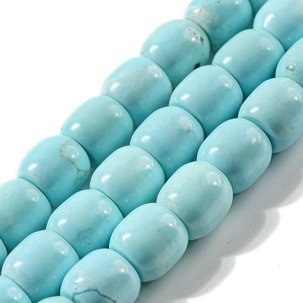 PandaHall Natural Howlite Beads Strands, Dyed, Barrel, 8x8mm, Hole: 1mm, about 50pcs/strand, 15.83 inch(40.2cm) Howlite Barrel
PandaHall Natural Howlite Beads Strands, Dyed, Barrel, 8x8mm, Hole: 1mm, about 50pcs/strand, 15.83 inch(40.2cm) Howlite Barrel