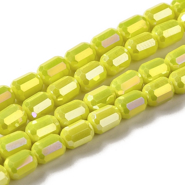 PandaHall Electroplate Glass Beads Strands, Faceted, AB Color, Column, Yellow, 4x5~6mm, Hole: 1mm, about 80pcs/strand, 18.11''(46cm) Glass...
PandaHall Electroplate Glass Beads Strands, Faceted, AB Color, Column, Yellow, 4x5~6mm, Hole: 1mm, about 80pcs/strand, 18.11''(46cm) Glass...