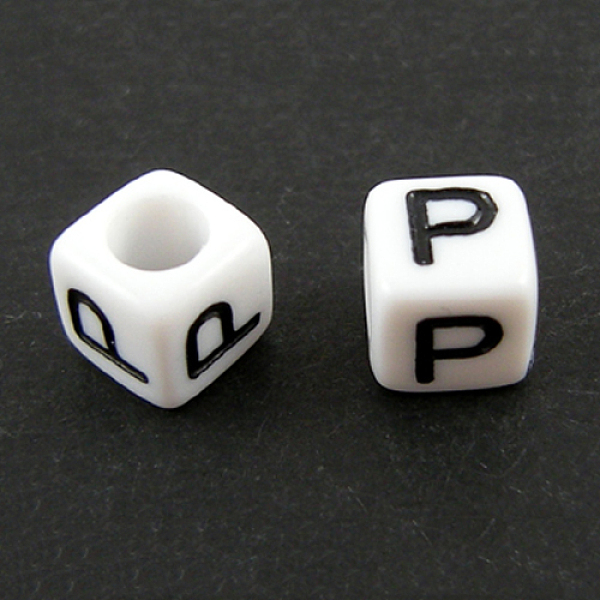PandaHall Letter Acrylic European Beads, Horizontal Hole, Cube, Letter.P, 10x10x10mm, Hole: 3.5~4mm, about 598pcs/500g Acrylic Letter P..., White
PandaHall Letter Acrylic European Beads, Horizontal Hole, Cube, Letter.P, 10x10x10mm, Hole: 3.5~4mm, about 598pcs/500g Acrylic Letter P..., White