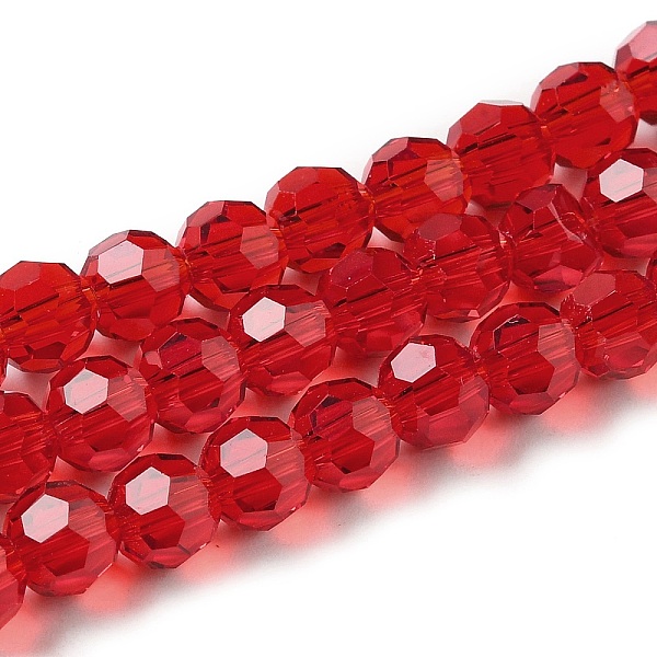 PandaHall Transparent Glass Beads, Faceted(32 Facets), Round, FireBrick, 6mm, Hole: 1mm, about 98pcs/strand, 20.47 inch(52cm) Glass Round..., Red
PandaHall Transparent Glass Beads, Faceted(32 Facets), Round, FireBrick, 6mm, Hole: 1mm, about 98pcs/strand, 20.47 inch(52cm) Glass Round..., Red