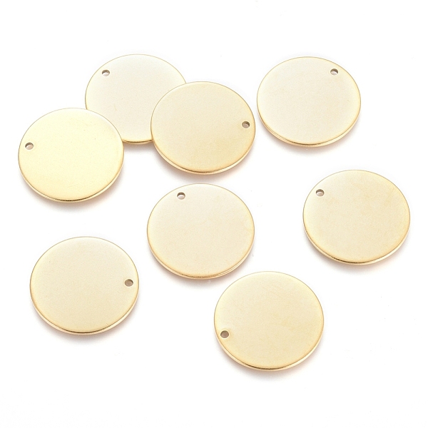 PandaHall Ion Plating(IP) 304 Stainless Steel Pendants, Stamping Blank Tag, Flat Round, Golden, 20x1mm, Hole: 1.4mm 304 Stainless Steel Flat...
PandaHall Ion Plating(IP) 304 Stainless Steel Pendants, Stamping Blank Tag, Flat Round, Golden, 20x1mm, Hole: 1.4mm 304 Stainless Steel Flat...