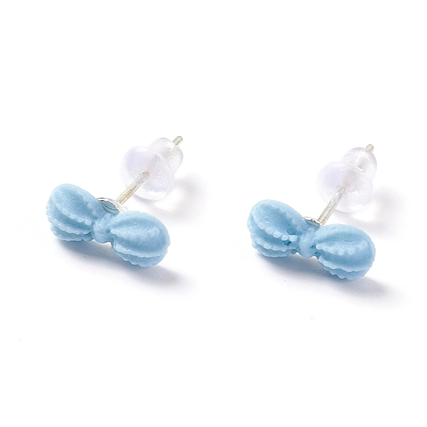 PandaHall Bowknot Resin Stud Earrings Set for Girl Women, with 925 Sterling Silver Plated Pins, Mixed Color, 4.5x10.5x3mm, Pin: 0.7mm, 3..., Multicolor
PandaHall Bowknot Resin Stud Earrings Set for Girl Women, with 925 Sterling Silver Plated Pins, Mixed Color, 4.5x10.5x3mm, Pin: 0.7mm, 3..., Multicolor