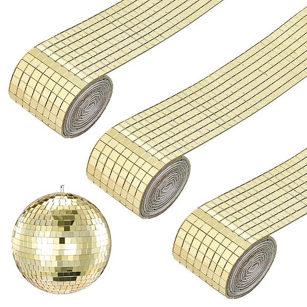 PandaHall Acrylic Self-Adhesive Mosaic Tiles, Mirror Effect Square Tiles for Wall Decoration, DIY Craft, Gold, 1000x40x1mm, Square: 5x5mm...
PandaHall Acrylic Self-Adhesive Mosaic Tiles, Mirror Effect Square Tiles for Wall Decoration, DIY Craft, Gold, 1000x40x1mm, Square: 5x5mm...
