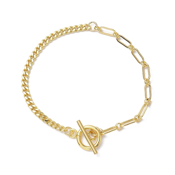 PandaHall Brass Paperclip Chains and Paperclip Chains Bracelets for Women, with 304 Stainless Steel Toggle Clasps, Golden, 7-1/2 inch...
PandaHall Brass Paperclip Chains and Paperclip Chains Bracelets for Women, with 304 Stainless Steel Toggle Clasps, Golden, 7-1/2 inch...