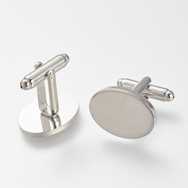 PandaHall Brass Cuff Buttons, Cufflink Findings for Apparel Accessories, Platinum, 26mm Brass Flat Round
PandaHall Brass Cuff Buttons, Cufflink Findings for Apparel Accessories, Platinum, 26mm Brass Flat Round