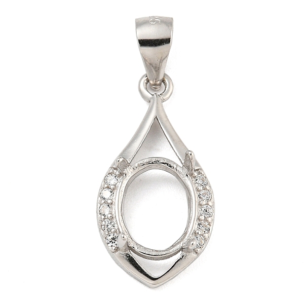 PandaHall 925 Sterling Silver Micro Pave Clear Cubic Zirconia Sew on Prong Settings, Claw Settings for Pointed Back Rhinestone, Open Back...
PandaHall 925 Sterling Silver Micro Pave Clear Cubic Zirconia Sew on Prong Settings, Claw Settings for Pointed Back Rhinestone, Open Back...