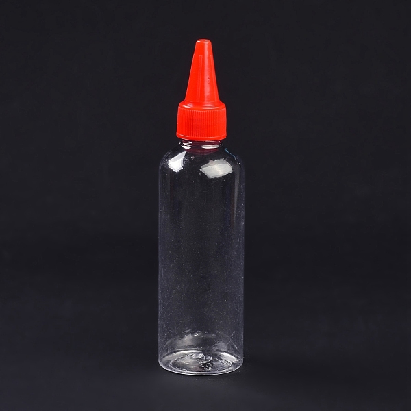 PandaHall (Defective Closeout Sale: Scratch), Plastic Empty Bottle for Liquid, Pointed Mouth Top Cap, Red, 15.3x3.9cm, Capacity: 100ml(3.38...
PandaHall (Defective Closeout Sale: Scratch), Plastic Empty Bottle for Liquid, Pointed Mouth Top Cap, Red, 15.3x3.9cm, Capacity: 100ml(3.38...