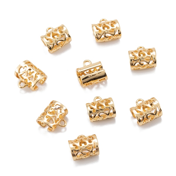 PandaHall Brass Tube Bails, Loop Bails, Long-Lasting Plated, Column, Real 18K Gold Plated, 7.5x7.5x4.5mm, Hole: 1.2mm Brass Column
PandaHall Brass Tube Bails, Loop Bails, Long-Lasting Plated, Column, Real 18K Gold Plated, 7.5x7.5x4.5mm, Hole: 1.2mm Brass Column