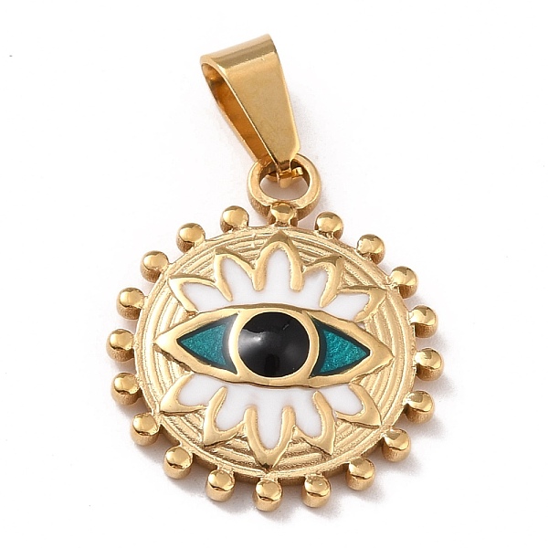 PandaHall 304 Stainless Steel Enamel Pendants, with 201 Stainless Steel Bails, Flat Round with Eye, Colorful, 21x17.5x3mm, Hole: 3.5x7mm...
PandaHall 304 Stainless Steel Enamel Pendants, with 201 Stainless Steel Bails, Flat Round with Eye, Colorful, 21x17.5x3mm, Hole: 3.5x7mm...