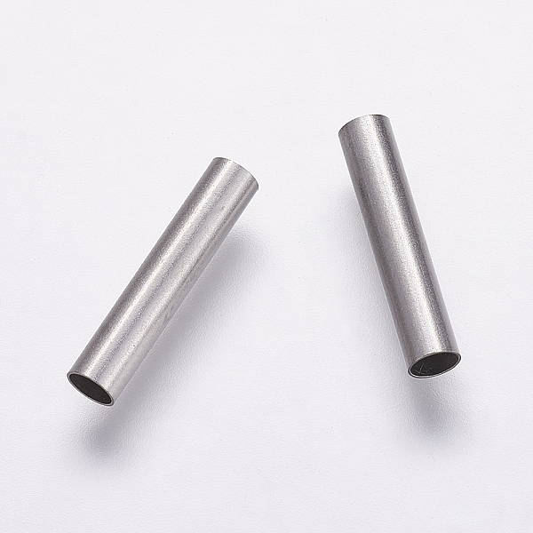 PandaHall 304 Stainless Steel Tube Beads, Stainless Steel Color, 15x3mm, Hole: 2.5mm 304 Stainless Steel Tube
PandaHall 304 Stainless Steel Tube Beads, Stainless Steel Color, 15x3mm, Hole: 2.5mm 304 Stainless Steel Tube