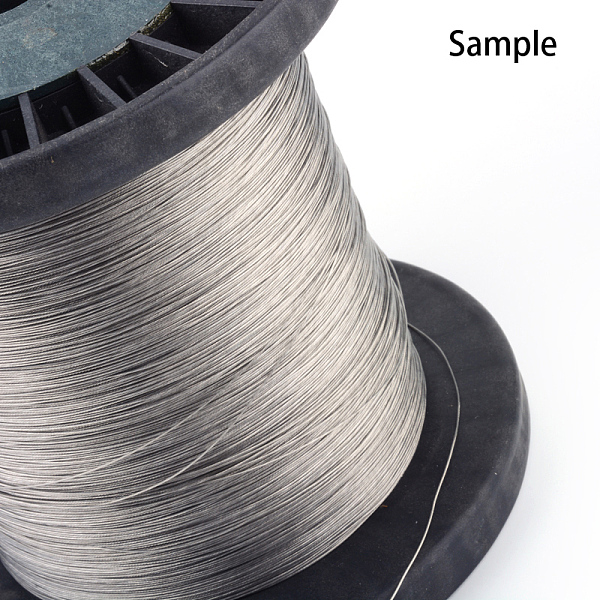 PandaHall Tiger Tail Wire, Nylon-coated 201 Stainless Steel, Goldenrod, 0.38mm, about 6889.76 Feet(2100m)/1000g Stainless Steel Round Gold
PandaHall Tiger Tail Wire, Nylon-coated 201 Stainless Steel, Goldenrod, 0.38mm, about 6889.76 Feet(2100m)/1000g Stainless Steel Round Gold