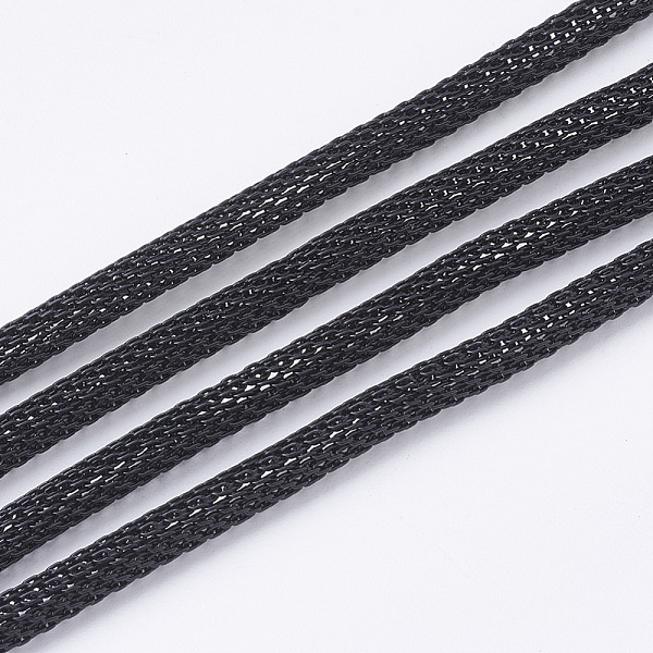 PandaHall Electrophoresis Iron Mesh Chains, Network Chains, with Spool, Soldered, Black, 4mm, about 164.04 Feet(50m)/roll Iron Black
PandaHall Electrophoresis Iron Mesh Chains, Network Chains, with Spool, Soldered, Black, 4mm, about 164.04 Feet(50m)/roll Iron Black