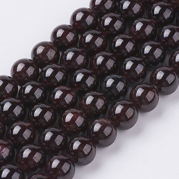 PandaHall Gemstone Beads Strands, Natural Garnet, Round, Dark Red, 8mm, Hole: 0.5mm, about 22pcs/strand, 7.5 inch Garnet Round Red
PandaHall Gemstone Beads Strands, Natural Garnet, Round, Dark Red, 8mm, Hole: 0.5mm, about 22pcs/strand, 7.5 inch Garnet Round Red