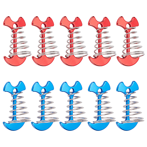 PandaHall GORGECRAFT 10Pcs Tent Spring Buckle Windproof Rope Tensioner Awning Fixed Hook Nail Fishbone Tent Stakes Spring Portable Camping..., Multicolor
PandaHall GORGECRAFT 10Pcs Tent Spring Buckle Windproof Rope Tensioner Awning Fixed Hook Nail Fishbone Tent Stakes Spring Portable Camping..., Multicolor