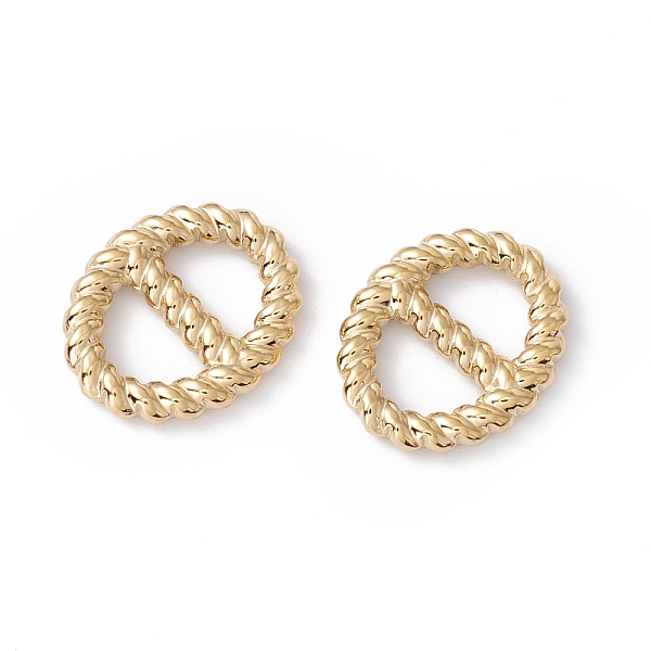 PandaHall Ion Plating(IP) 304 Stainless Steel Linking Rings, Polished, Twisted Oval with Center Bar, Real 24K Gold Plated, 13x16x2.5mm, Hole...
PandaHall Ion Plating(IP) 304 Stainless Steel Linking Rings, Polished, Twisted Oval with Center Bar, Real 24K Gold Plated, 13x16x2.5mm, Hole...