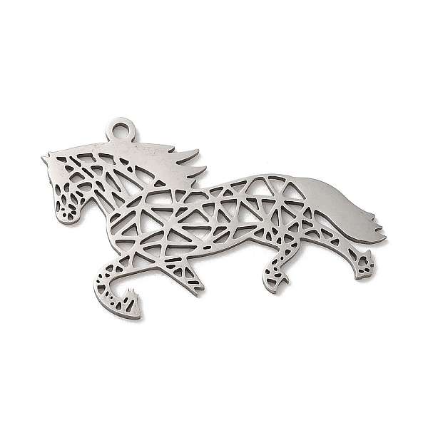 PandaHall 201 Stainless Steel Pendants, Pony, Stainless Steel Color, 22x36.5x1mm, Hole: 1.6mm 201 Stainless Steel Horse
PandaHall 201 Stainless Steel Pendants, Pony, Stainless Steel Color, 22x36.5x1mm, Hole: 1.6mm 201 Stainless Steel Horse