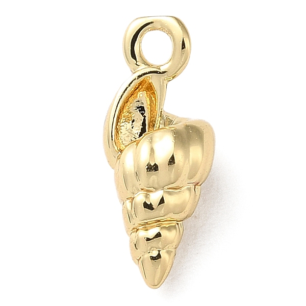 PandaHall Brass Pendant, Marine Animal Charm, Golden, Conch, 12x5x4.5mm, Hole: 1.2mm Brass Shell Shape
PandaHall Brass Pendant, Marine Animal Charm, Golden, Conch, 12x5x4.5mm, Hole: 1.2mm Brass Shell Shape