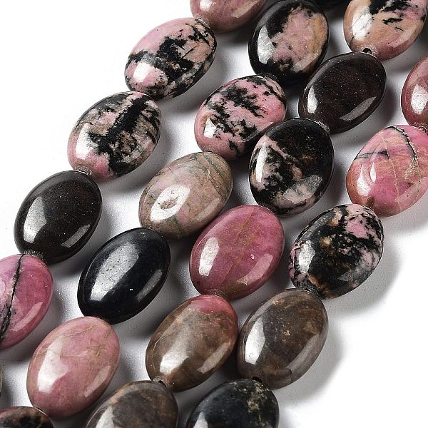 PandaHall Natural Rhodonite Beads Strands, Flat Oval, 17.5~18x12.5~13x6mm, Hole: 1.2mm, about 22pcs/strand, 15.55''(39.5cm) Rhodonite Oval
PandaHall Natural Rhodonite Beads Strands, Flat Oval, 17.5~18x12.5~13x6mm, Hole: 1.2mm, about 22pcs/strand, 15.55''(39.5cm) Rhodonite Oval