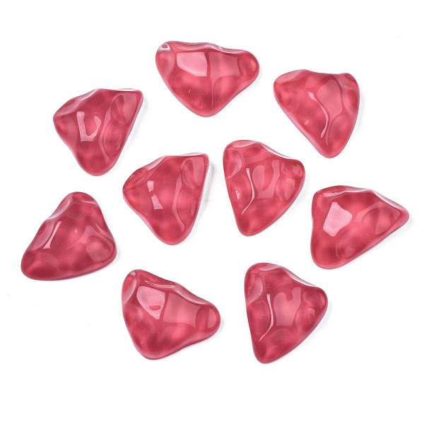 PandaHall Transparent Resin Cabochons, with Bumpy Top, Water Ripple, Triangle, Cerise, 17.5x23.5~24x8.5mm Resin Triangle Red
PandaHall Transparent Resin Cabochons, with Bumpy Top, Water Ripple, Triangle, Cerise, 17.5x23.5~24x8.5mm Resin Triangle Red