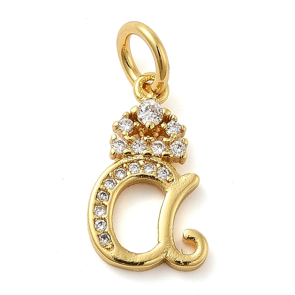 PandaHall Brass Micro Pave Cubic Zirconia Pendants, with Jump Ring, Letter A, Letter A, 16x9x2mm, Ring: 6x1mm, Inner Diameter: 4mm..., Clear
PandaHall Brass Micro Pave Cubic Zirconia Pendants, with Jump Ring, Letter A, Letter A, 16x9x2mm, Ring: 6x1mm, Inner Diameter: 4mm..., Clear