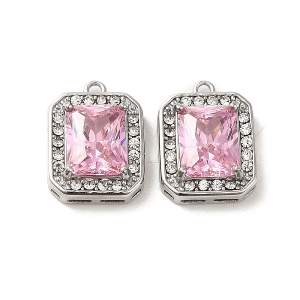 PandaHall 304 Stainless Steel Pendants, with Glass Rhinestone, Rectangle Charms, Pink, 16x11.5x4.5mm, Hole: 1.4mm Stainless Steel+Glass...
PandaHall 304 Stainless Steel Pendants, with Glass Rhinestone, Rectangle Charms, Pink, 16x11.5x4.5mm, Hole: 1.4mm Stainless Steel+Glass...