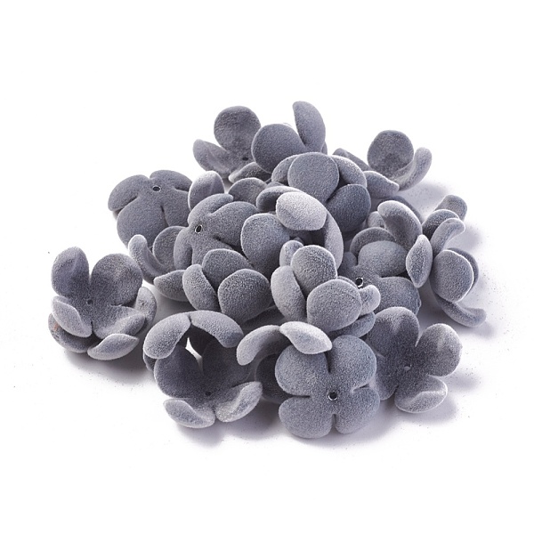 PandaHall Flocky Acrylic Bead Caps, 4-Petal, Flower, Gray, 27.5x11.5mm, Hole: 1.8mm Acrylic Gray
PandaHall Flocky Acrylic Bead Caps, 4-Petal, Flower, Gray, 27.5x11.5mm, Hole: 1.8mm Acrylic Gray