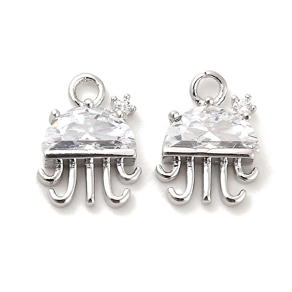 PandaHall Brass Glass Charms, Jellyfishh, Real Platinum Plated, 11.5x8.5x3mm, Hole: 1.6mm Brass+Glass Jellyfish Clear
PandaHall Brass Glass Charms, Jellyfishh, Real Platinum Plated, 11.5x8.5x3mm, Hole: 1.6mm Brass+Glass Jellyfish Clear