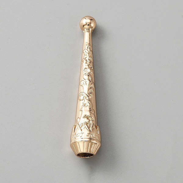 PandaHall Alloy Cord Ends, Bolo Tie End Caps, Cone, Light Gold, 52x10.5mm, Inner Diameter: 5.5mm Alloy
PandaHall Alloy Cord Ends, Bolo Tie End Caps, Cone, Light Gold, 52x10.5mm, Inner Diameter: 5.5mm Alloy