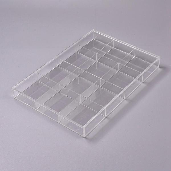 PandaHall Organizer Box, with 12 Compartments, about 24cm wide, 35cm long, 3.5cm thick, Compartments: 77x85mm Plastic Rectangle Clear
PandaHall Organizer Box, with 12 Compartments, about 24cm wide, 35cm long, 3.5cm thick, Compartments: 77x85mm Plastic Rectangle Clear