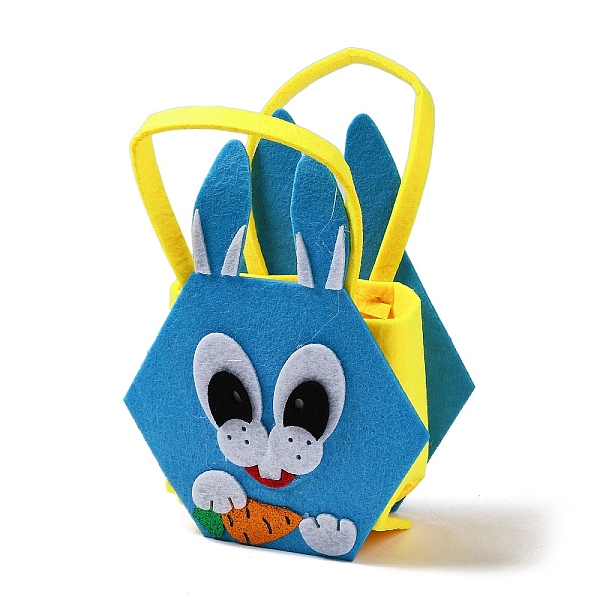 PandaHall Non-woven Fabrics Easter Rabbit Candy Bag, with Handles, Gift Bag Party Favors for Kids Boys Girls, Deep Sky Blue, 19.5x14x6.5cm...
PandaHall Non-woven Fabrics Easter Rabbit Candy Bag, with Handles, Gift Bag Party Favors for Kids Boys Girls, Deep Sky Blue, 19.5x14x6.5cm...