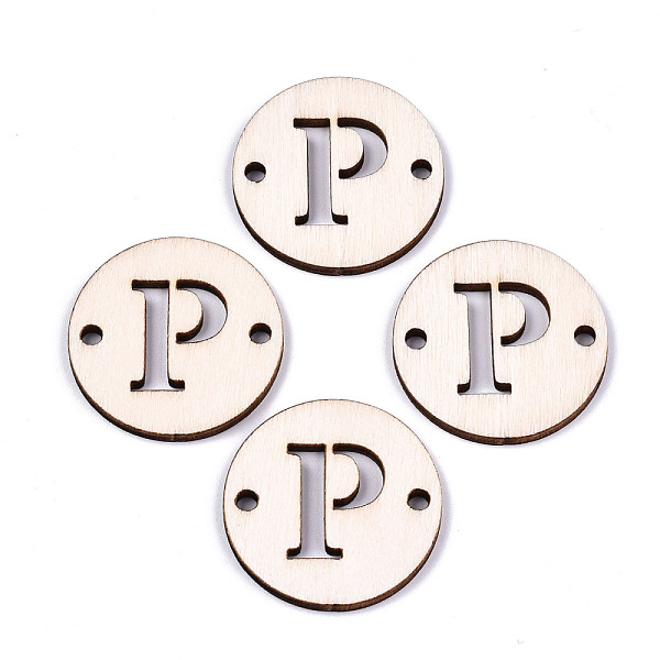 PandaHall Unfinished Natural Poplar Wood Links Connectors, Laser Cut, Flat Round with Word, Letter.P, 29.5x2.5mm, Hole: 2.5mm Wood Letter P
PandaHall Unfinished Natural Poplar Wood Links Connectors, Laser Cut, Flat Round with Word, Letter.P, 29.5x2.5mm, Hole: 2.5mm Wood Letter P