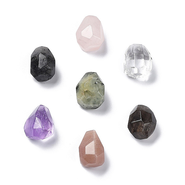 PandaHall Natural Gemstone Beads, No Hole/Undrilled, Faceted, Nuggets, 15~19x13~15x12~15mm Mixed Stone Nuggets
PandaHall Natural Gemstone Beads, No Hole/Undrilled, Faceted, Nuggets, 15~19x13~15x12~15mm Mixed Stone Nuggets
