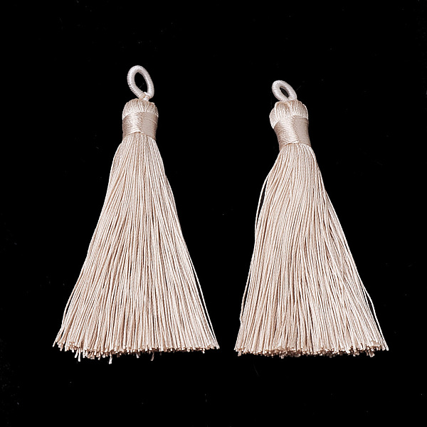 PandaHall Polyester Tassel Big Pendants Decoration, Dark Salmon, 80~90x8.5~9mm, Hole: 4x6mm Polyester
PandaHall Polyester Tassel Big Pendants Decoration, Dark Salmon, 80~90x8.5~9mm, Hole: 4x6mm Polyester