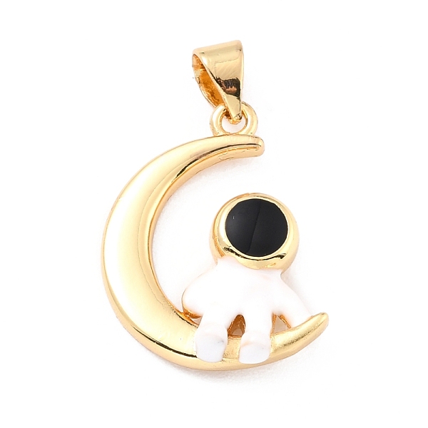 PandaHall Brass Enamel Pendants, Long-Lasting Plated, Real 18K Gold Plated, Moon with Astronaut, Black & White, Mixed Color, 21x17x4mm, Hole..., Multicolor
PandaHall Brass Enamel Pendants, Long-Lasting Plated, Real 18K Gold Plated, Moon with Astronaut, Black & White, Mixed Color, 21x17x4mm, Hole..., Multicolor